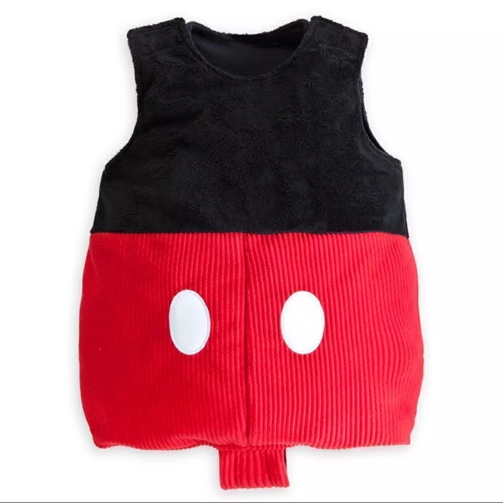 Disney Mickey Mouse Baby Halloween warm fleece Costume bodysuit 18-24mo